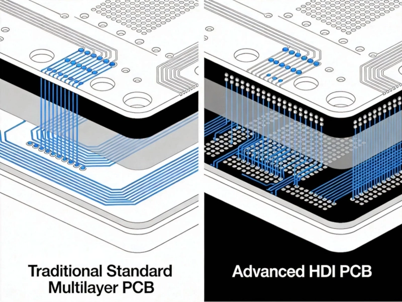 HDI PCB vs Standard PCB: Key Differences Explained